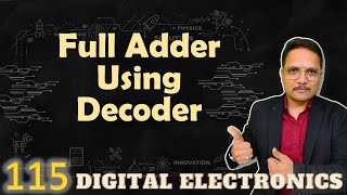 Full Adder Implementation Using Decoder Circuit Truth Table and Designing [upl. by Herson]