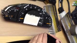 Mercedes C class W203 Speedometer LCD Pixel Repair [upl. by Celine883]