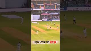 Virat Kohli run out 💔 Ind vs NZ viratkohli [upl. by Zoi]