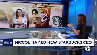 Starbucks names Brian Niccol new CEO Heres what to expect [upl. by Nailuj]