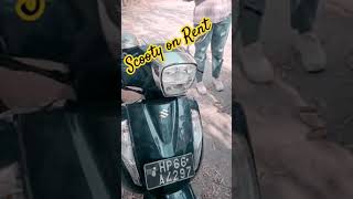 manali scooty on Rent travel [upl. by Burdett]