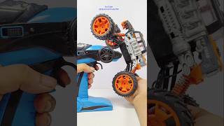 RC Car Powered by DC motor  Remote control car  RC Remote car  remote wali car  DC motor RC car [upl. by Eppie]