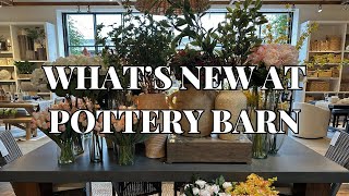 Pottery Barn Spring Decor Browse With Me Tour [upl. by Anaeel]