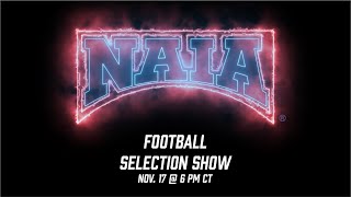 2024 NAIA Football Selection Show 🏈 [upl. by Liuqnoj]