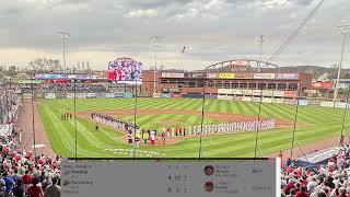 Reading Fightin Phils Phillies at Harrisburg Senators Nationals [upl. by Adyan]