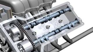 How an engine works  comprehensive tutorial animation featuring Toyota engine technologies 2008 [upl. by Donelson]