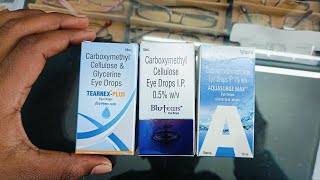 Carboxymethyl cellulose eye drops ip 05 wv  Blutears eye drops Blutears drops [upl. by Egidius]