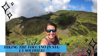 HIKING THE VOLCANO St Vincent amp the Grenadines Climbing La Soufriere  Ashton on Adventure  ep16 [upl. by Spalla]