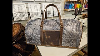 Making the Classic Leather Dufflel Bag [upl. by Gilmer]