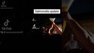 Salmonella update funny foodchallenge foodcompetition food [upl. by Arekat]