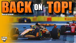 McLaren LEAD for FIRST TIME SINCE 2014  Azerbaijan GP Review  Formula 1 2024 [upl. by Eidnam137]