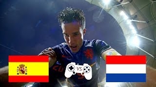 Espanha vs Holanda  Copa do Mundo 2014 [upl. by Ambrose]