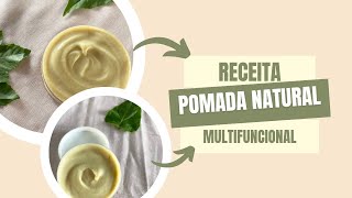 Receita de Pomada Natural amp Multifuncional de Andiroba e Cupuaçu [upl. by Noswad]