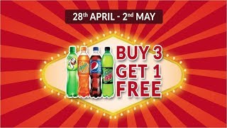 Offer on Cold Drinks  The Big Jackpot Sale 2018 [upl. by Yenal616]