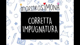 Corretta impugnatura e pregrafismo [upl. by Vic]