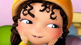 Chubby Cheeks Dimple Chin and much more  Kids Rhymes  Infobells [upl. by Ledarf]