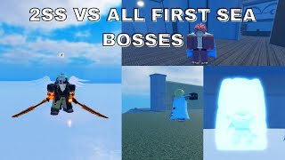 GPO 2ss VS first sea bosses [upl. by Nylesaj]