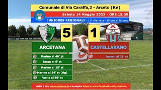 Arcetana  Castellarano 51 JR [upl. by Aynodal]