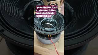 SEA STROM Speaker 1512K Watt 8 ohm sound speaker audio unboxing soundsystem [upl. by Omrelliug575]