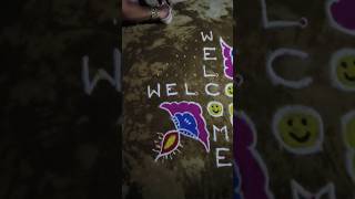 Simple rangoli diwali special rangoli🪔 14 to 2 dot viralshort youtubeshorts 🌹Jay Shree Ram [upl. by Galatia]