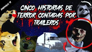 🔴5 historias de TERROR Narradas por Trabajadores de TRAILERS en la noche💀 [upl. by Eeimaj616]