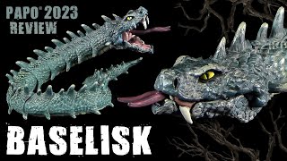 Papo ® Basilisk  König der Schlangen  Neu 2023 New  Monster Review [upl. by Loggins]