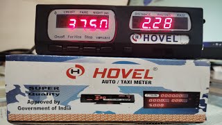 Hovel Plus 06 fare meter used in Taxiauto hovelgroup taxi automobile [upl. by Columbyne912]