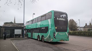 High revs  Stagecoach Cambridge Volvo B8L 13902 BU69XYA  route B [upl. by Baker]