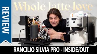 Review Rancilio Silvia Pro Espresso Machine Inside Out [upl. by Ianthe]