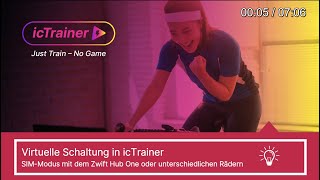 27 Die virtuelle Schaltung für den SIMModus in icTrainer [upl. by Edrock]