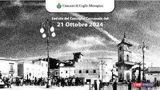 Consiglio Comunale monotematico del 21 ottobre 2024 [upl. by Wall812]