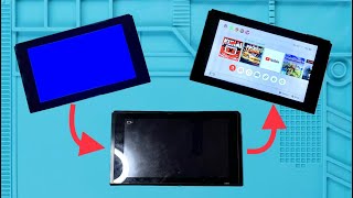 Nintendo Switch con schermo blu Forse si può ancora aggiustare Tutorial italiano 2023 [upl. by Harwin140]