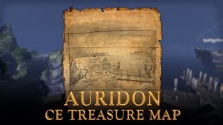 ESO Morrowind Auridon CE Treasure Map  The Elder Scrolls Online Treasure Location [upl. by Aihtniroc]