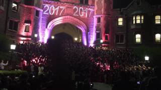 Princeton Senior Step Sing 2017 Old Nassau [upl. by Llennyl]