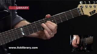 Guns N Roses  Nightrain  2nd Solo Performance  Guitar Lessons With Danny Gill [upl. by Key]