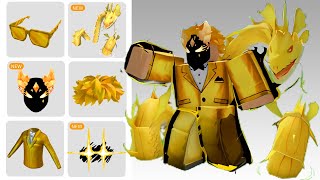 22 THE BEST FREE GOLD AND PINK ITEMS ROBLOX 2023 [upl. by Suzie]