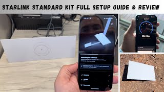 Starlink Standard Kit Full Setup Guide amp Review [upl. by Marrissa]