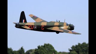 WW2 LARGE 15 SCALE RC VICKERS quotWIMPYquot WELLINGTON BOMBERS DISPLAY AT LMA ELVINGTON  2022 [upl. by Enirehtakyram]