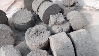 Bombastic video of pure sand steel pot crumbling 💦 floor crumbling super dusty texture relaxing [upl. by Tteirrah]