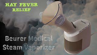 Cough amp Colds  Beurer Medical Steam Vaporizer Inhaler Review Unboxing How to use [upl. by Ishii]