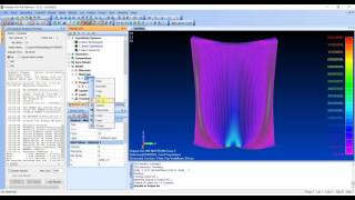 How to set up materially nonlinear analysis in Femap [upl. by Llebpmac]