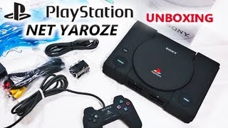 RARE Sony PlayStation NET YAROZE MatteBlack Unboxing BrandNew  HD 720P [upl. by Llehsyt]