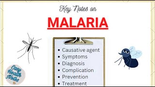 Malaria Causes Symptoms amp Complications Diagnosis Prevention Treatment amp Control [upl. by Yeca997]