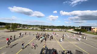 First full run through of the show practice Matoaca Marching Warriors Matoaca High School 91124 [upl. by Rosati]