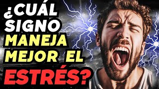 Descubre el Mejor Signo en Manejar el ESTRÉS Ranking Completo de los 12 Signos del Zodiaco stress [upl. by Akfir]