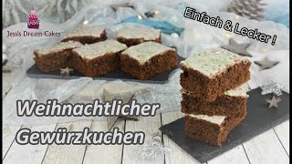 Weihnachtlicher Gewürzkuchen🎅🏻  Schmeckt so lecker nach Weihnachten und ist schnell gemacht👌 [upl. by Asabi]