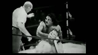 Baron Michele Leone vs Count Billy Varga 1950s Los Angeles professional wrestling [upl. by Ojyllek128]