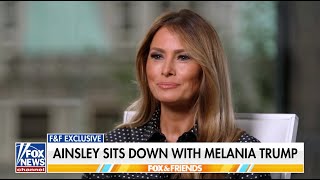 First Lady Melania Trumps Full Interview on Fox amp Friends [upl. by Arlo]