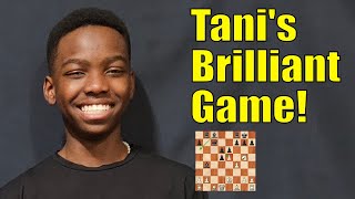 Tani Adewumi Gives a Masterclass in AntiComputer Chess [upl. by Akayas]