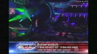 Butterscotch on Americas Got Talent Round 3 [upl. by Marola771]